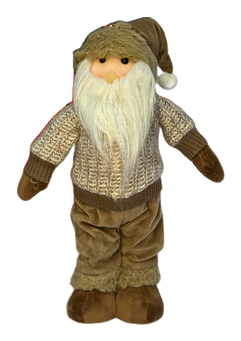 Muñeco Noel beige