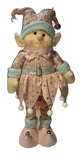 Patilarga duende rosado